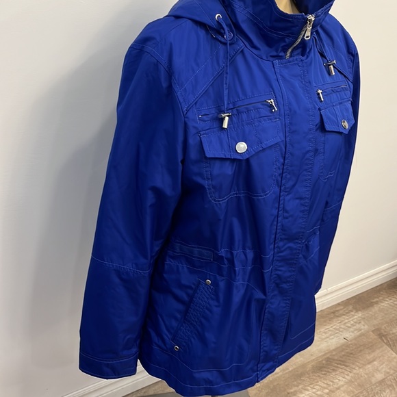 Suzy Shier Cobalt/Royal Blue Jacket/Coat - Picture 4 of 14